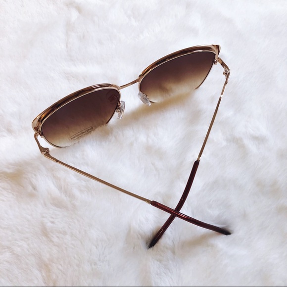 Robbie Full Rim Retro Cat Eye Sunglasses - Picture 4 of 14